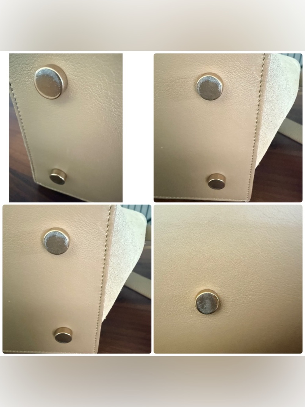 Saint Laurent Monogram Cabas Downtown Bag with Gold YSL Logo - Picture 14 of 16